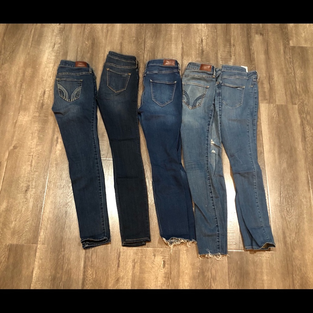 Hollister jeans size 1/ all very good condition